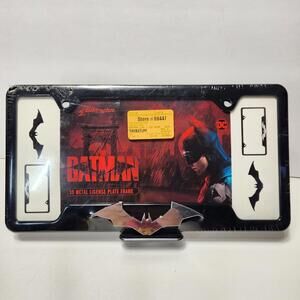 DC Comics The Batman 3D Metal License Plate Frame Elektroplate